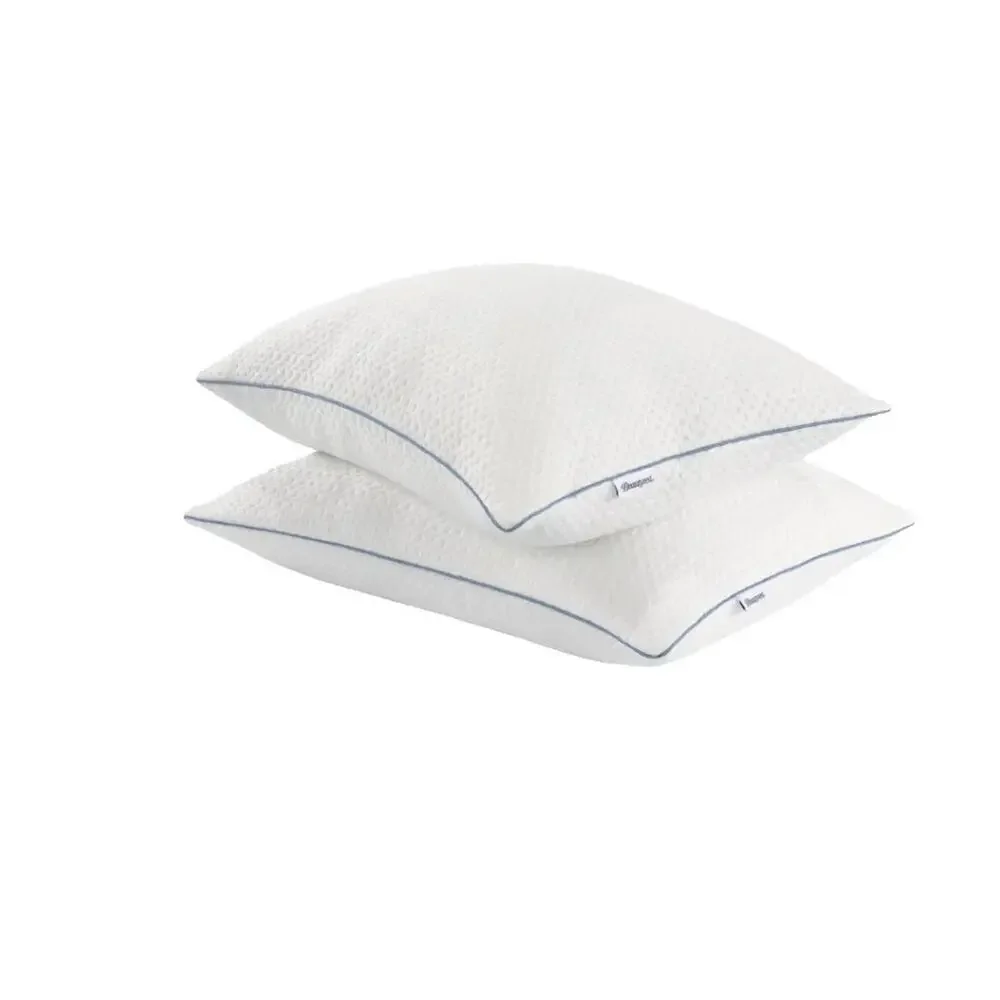 Beautyrest Cooling Memory Foam Cluster Pillow 2 Pack Standard Queen 20x28
